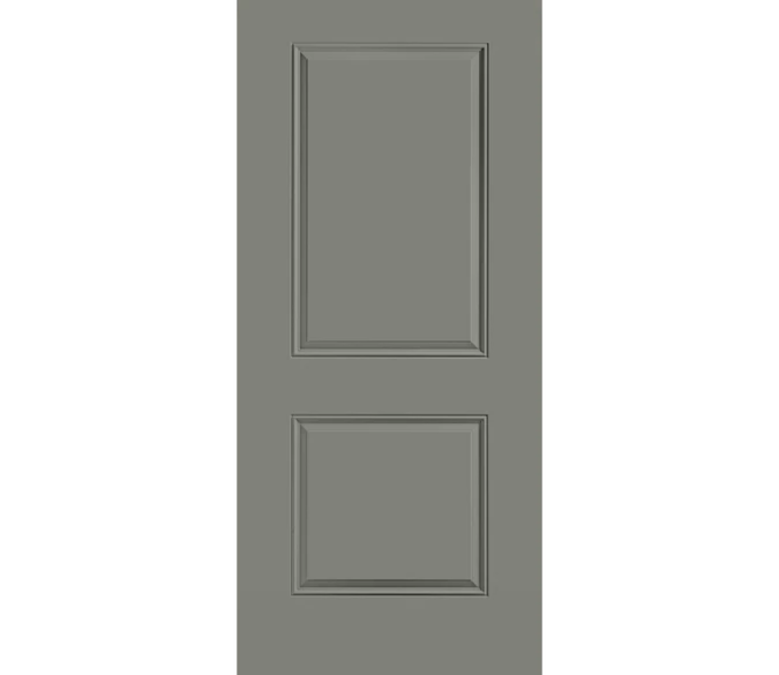 Lincoln 2 Panel Square Steel Entry Door