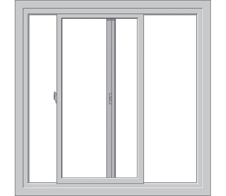 Lincoln Pella Hurricane Shield Series Vinyl Sliding Window