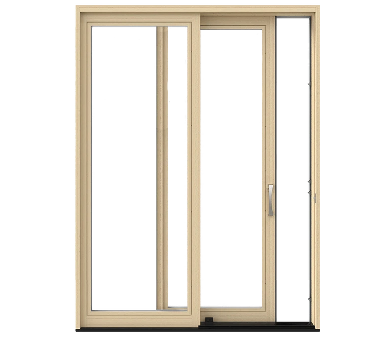 Lincoln Pella Lifestyle Series Wood Sliding Patio Doors